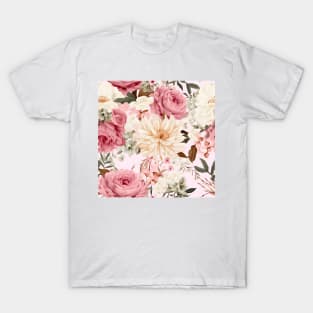 Wedding Flowers Pattern 19 T-Shirt